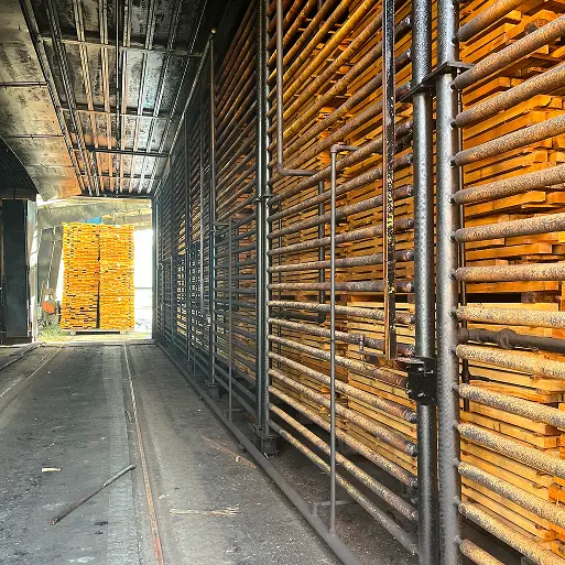 Inside the Kiln at Prime Forest Remanufacturing